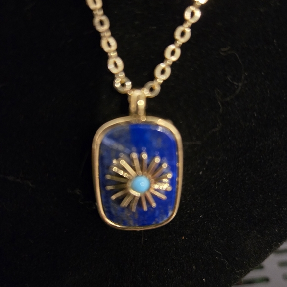 Mystic necklace made of lapislazuli - Picture 4 of 4